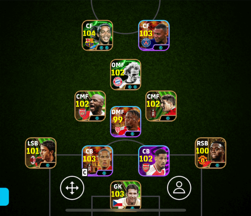 フォーメーション画像