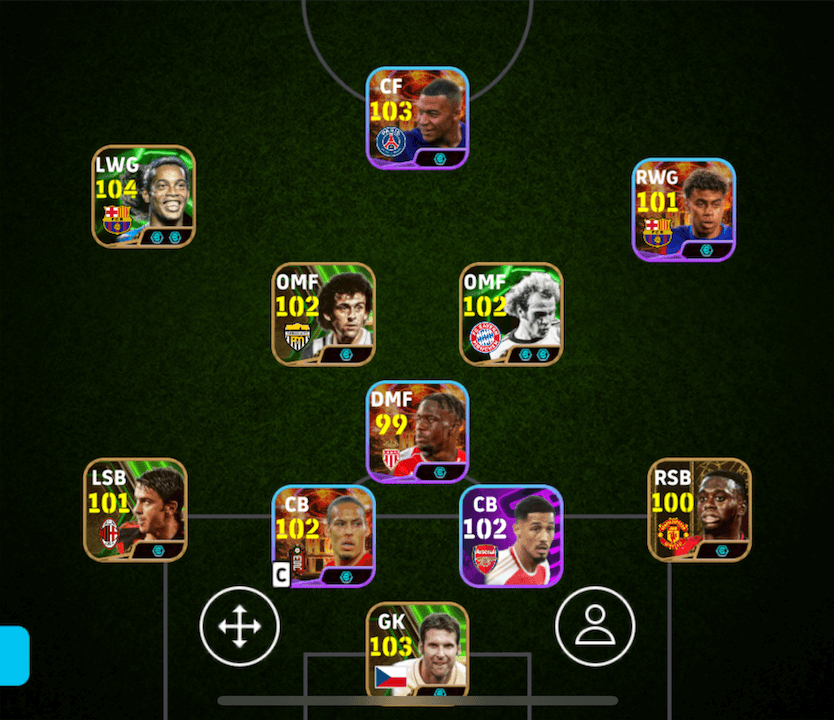 フォーメーション画像