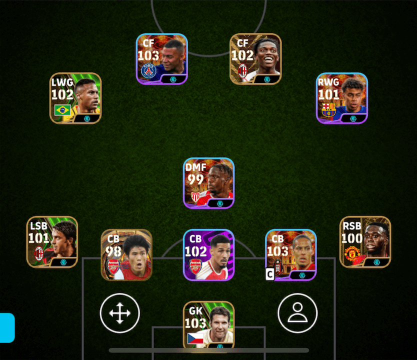 フォーメーション画像