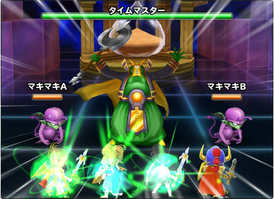 タイムマスターの登場時の画像