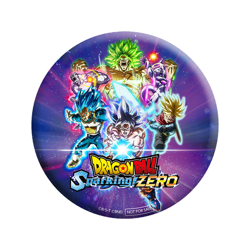 C賞： ドラゴンボール Sparking! ZEROオリジナルメタル缶バッジ