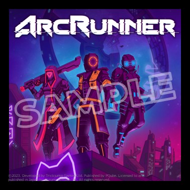 『ArcRunner』オリジナルマイクロファイバーコースター