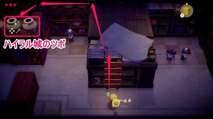ハイラル城のツボ
