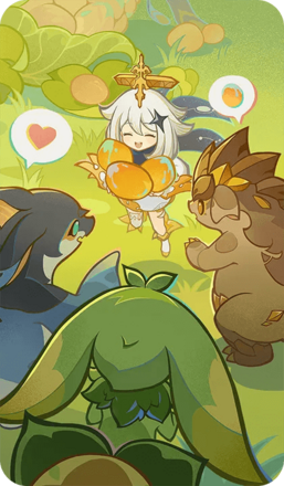 竜の仲間たちの食事画像