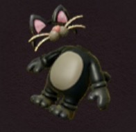 黒ネコの服画像