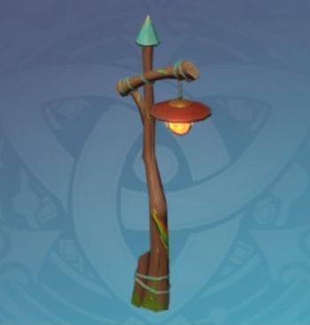 アッシェンロリニア材「便利」街灯の画像