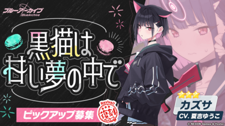 黒猫は甘い夢の中で画像