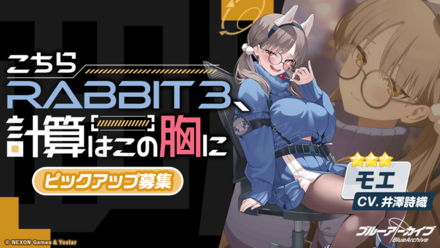 こちらRABBIT3、計算はこの胸に画像