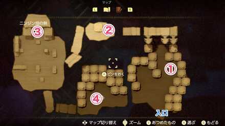 にんじん畑の無の世界マップ