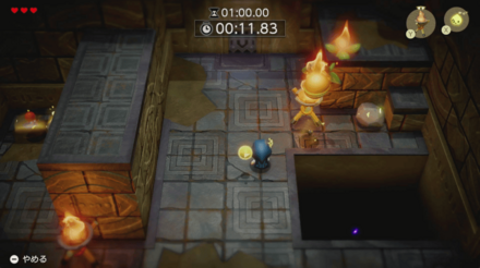 かがり火で残りの敵を撃破