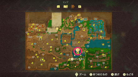 マップ全体