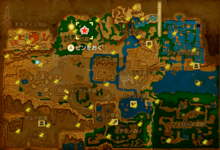 いにしえの森で足跡