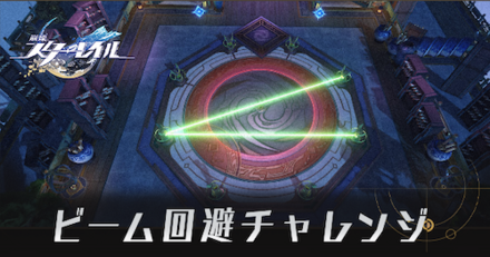 ビーム回避チャレンジ