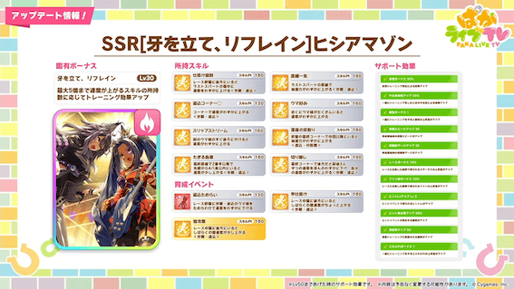 SSRヒシアマゾン