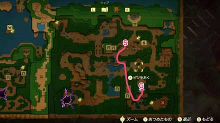 カエルがいる遺跡へ