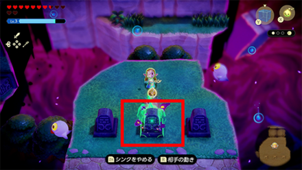 墓石をひっぱる