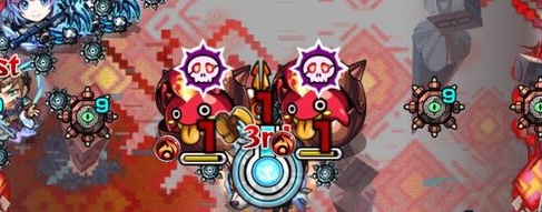 ドクロ 防御ダウン