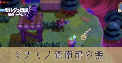 ミナミノ森南部の無