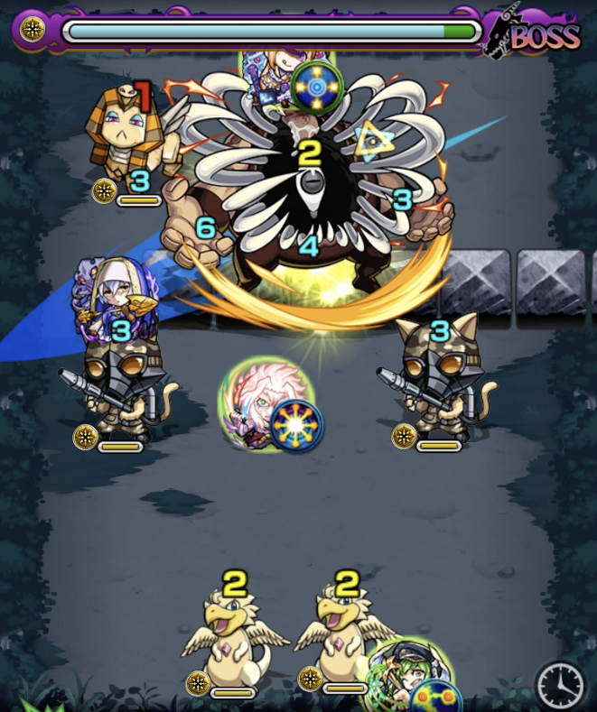 グラトニー(ハガレン)攻略のボス戦1の画像