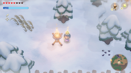 かがり火を使う