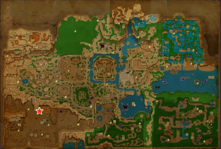 ブーメランブタブリンのマップ場所