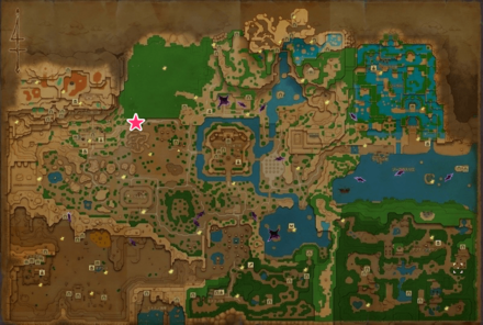 トゲ丸太のマップ場所