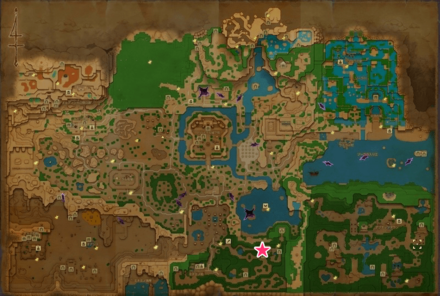 肉のマップ場所