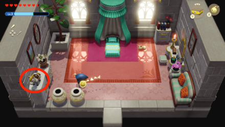 ゼルダの馬の像