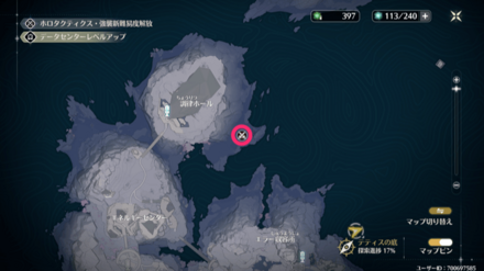 調律ホールのマップ画像