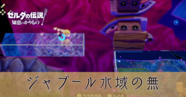 知恵のかりもの】ジャブール水域の無の攻略と場所【ゼルダの伝説