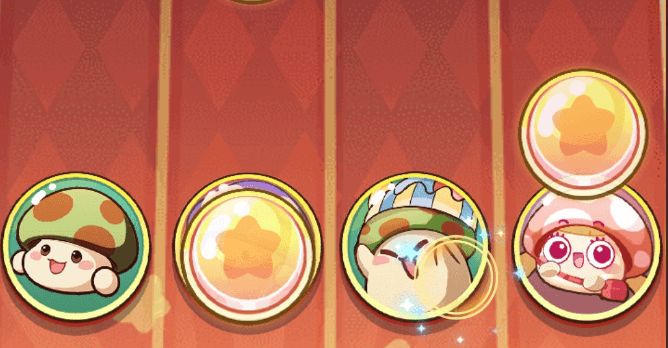 音符をタイミングよくタップする