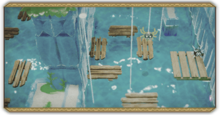 水流でアスレチックパーシャル