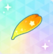 橙色の花びら画像