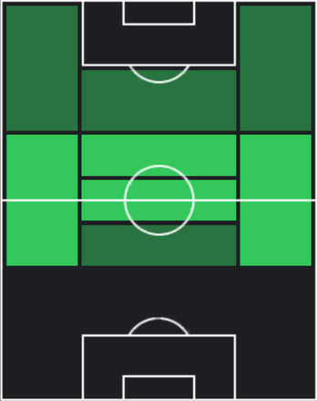 ピオトル・ジエリンスキの適正ポジション