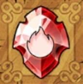 メラ属性の水晶画像