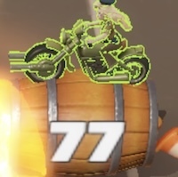 障害物（バイク）