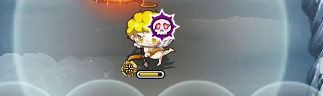 天使を倒すと防御アップフレア展開