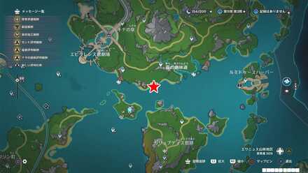 フォンテーヌ：カリュブディス砦跡_北