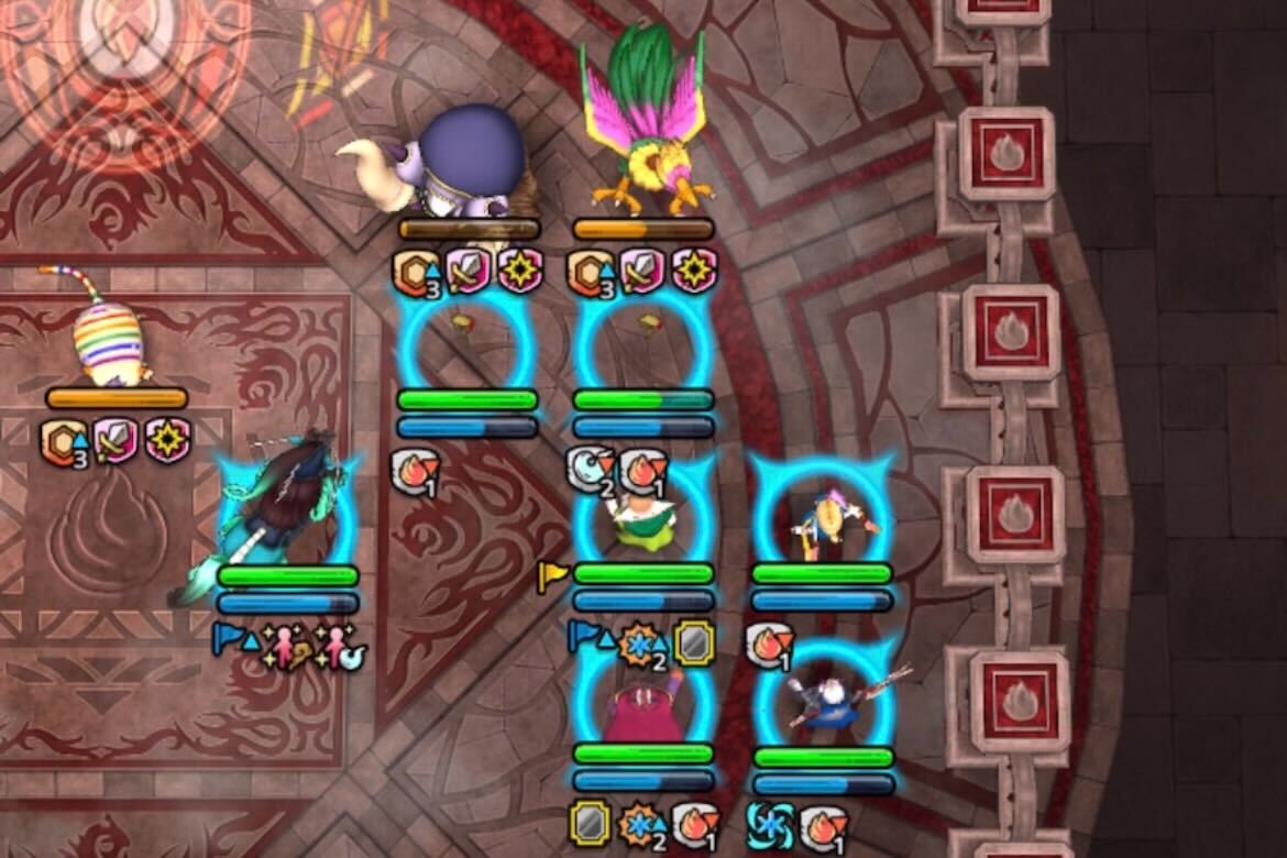 黒竜丸で敵を誘導する