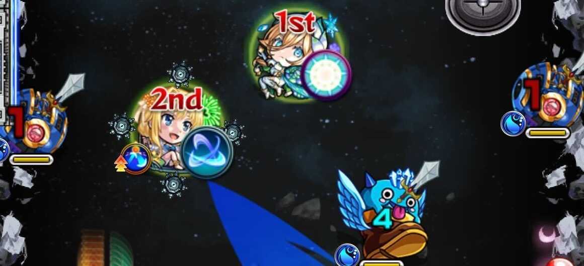 敵に触れると攻撃アップ