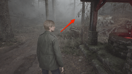 井戸の先を進む