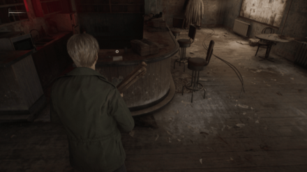 バーニーリィーズのメモの入手場所の現地画像