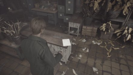 花屋のメッセージの入手場所の現地画像