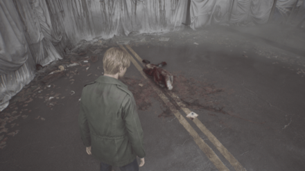 バリケードのメモの入手場所の現地画像