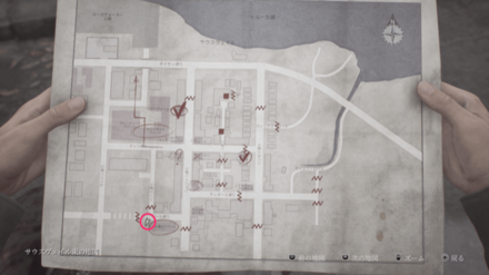 古い地図の入手場所のマップ