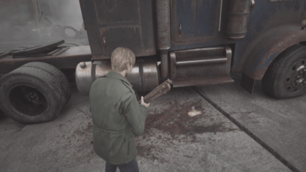 コードの書かれたメモの入手場所の現地画像