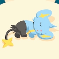 コリンクの星4寝顔画像