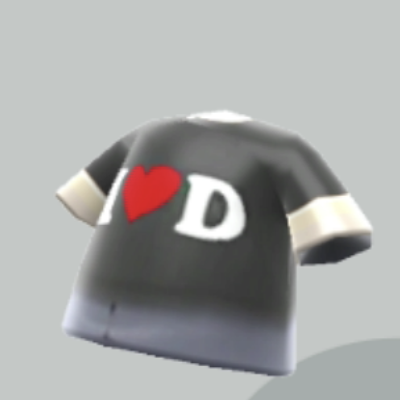 アイラブでんぱ(黒)画像