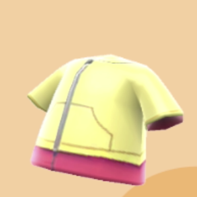 ピクニックのふく(黄)画像