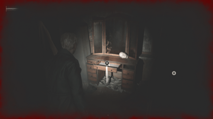 中庭の鍵の入手場所の現地画像